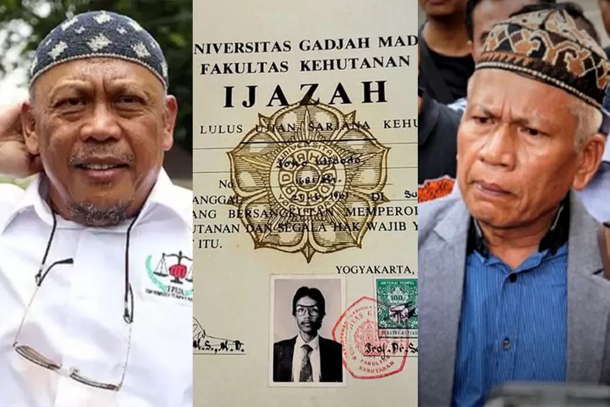Eggi Sudjana dan Damai Hari Lubis setelah pertemuan silaturahmi dengan Presiden Jokowi.