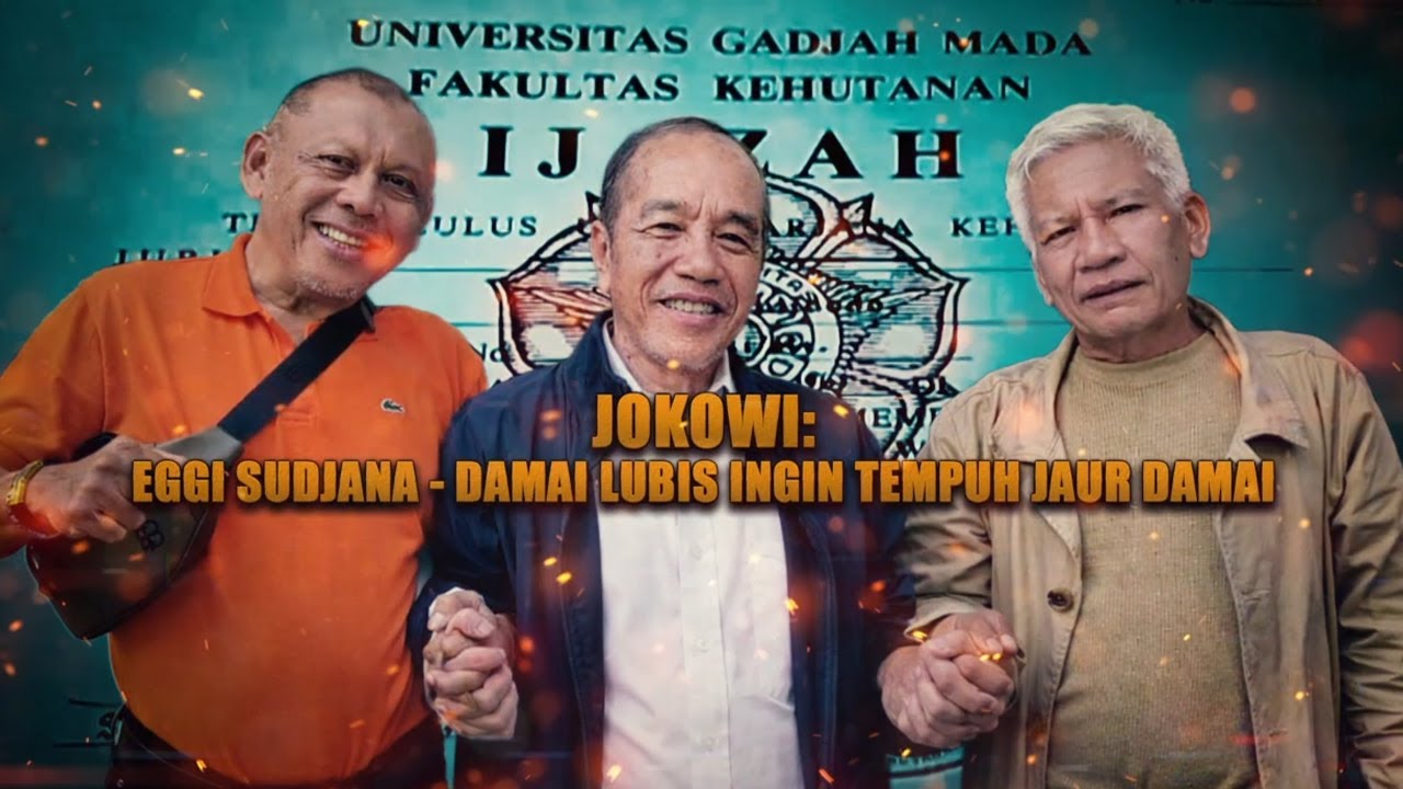 Pertemuan silaturahmi antara Presiden Jokowi dan dua tersangka kasus ijazah.