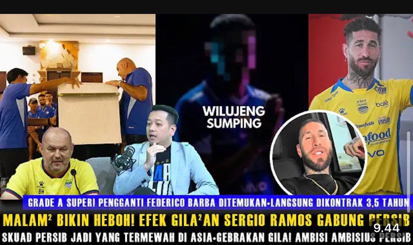 Sergio Ramos ke Persib Bandung jadi rumor panas. Ancaman Tom Haye, tekanan juara, dan manuver Persija warnai paruh musim Liga 1.