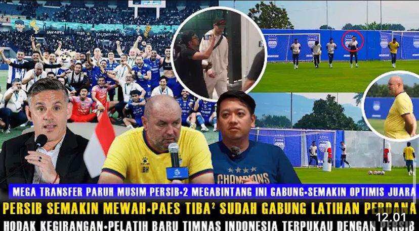 Transfer Persib Bandung memanas! Juara paruh musim, Martin Pa batal gabung, John Herdman terpukau El Clasico GBLA.
