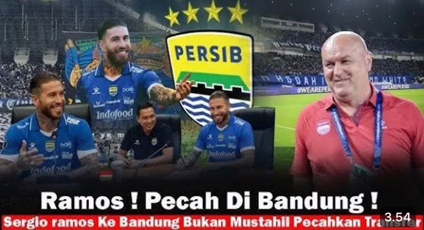 Sergio Ramos ke Persib Bandung jadi rumor paling gila Liga 1. Finansial dinilai mampu, tapi usia dan stamina jadi tanda tanya besar.