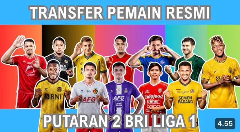 Bursa transfer BRI Super League putaran kedua memanas. Persija, Persik Kediri, hingga Semen Padang bergerak agresif.