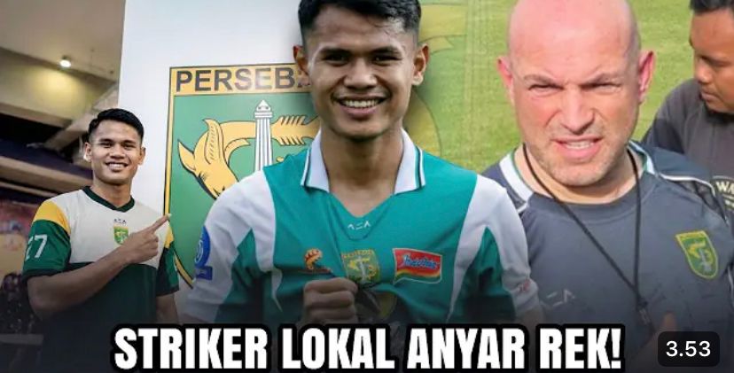 Persebaya Surabaya butuh striker lokal jelang Super League 2025-2026. Bernardo Tavares buru solusi dari bursa transfer dan akademi.
