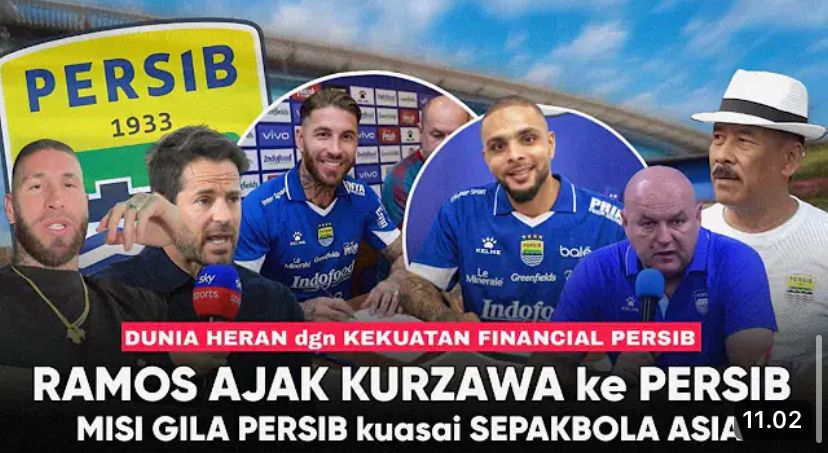 Sergio Ramos ke Persib Bandung memicu efek domino. Layvin Kurzawa dirumorkan menyusul, tanda proyek besar Maung Bandung menuju Asia.