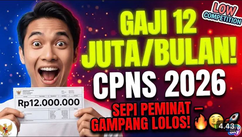 CPNS 2026 segera dibuka. Ini 10 instansi sepi peminat dengan gaji hingga Rp12 juta, peluang lolos jauh lebih besar.