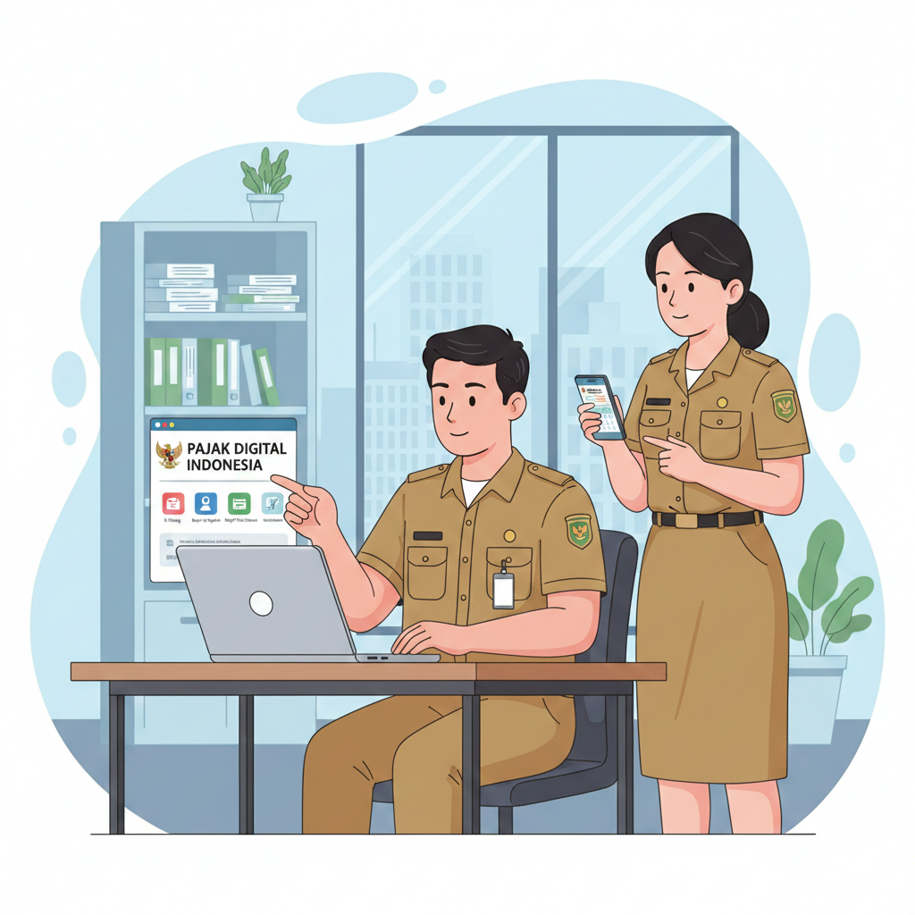 Proses permintaan kode otorisasi DJP kini dapat dilakukan secara mandiri melalui akun Coretax DJP, ASN, PNS, TNI, dan Polri dapat mengakses Coretax DJP untuk mengelola sertifikat digital pajak secara