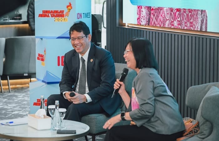 Semangat Awal Tahun 2026 IDN Times menghadirkan Menteri Keuangan Purbaya yang optimistis ekonomi Indonesia tembus 6 persen.