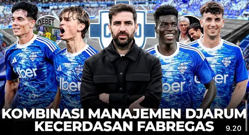 Como 1907 di bawah asuhan Cesc Fabregas melesat ke papan atas Serie A, tampil solid, dan mulai mengancam zona Eropa.