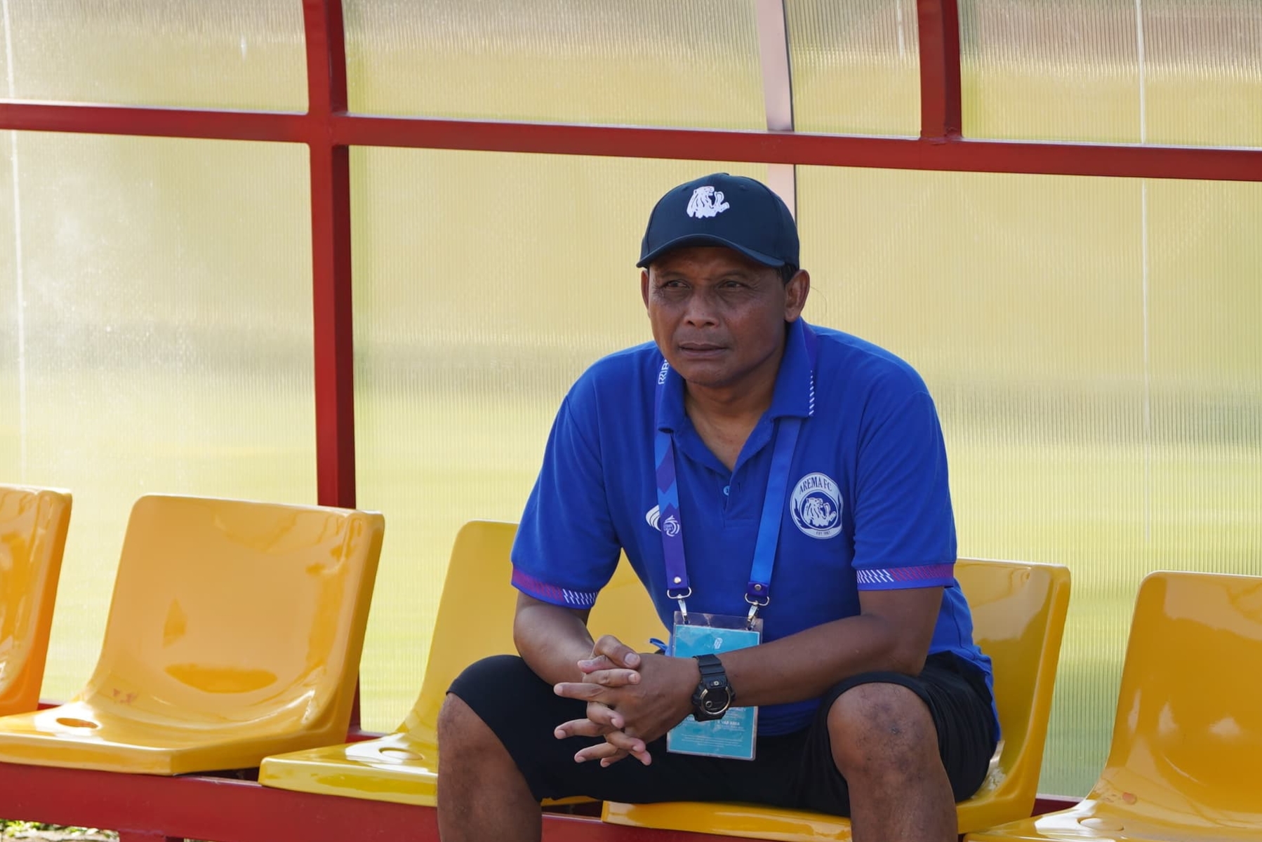 Abah Kuncoro, legenda Arema FC.