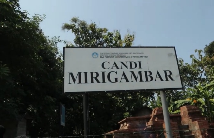 Menguak misteri Candi Mirigambar Tulungagung, dari jejak Majapahit, relief cerita Panji, hingga mitos Angling Dharma yang dipercaya warga.