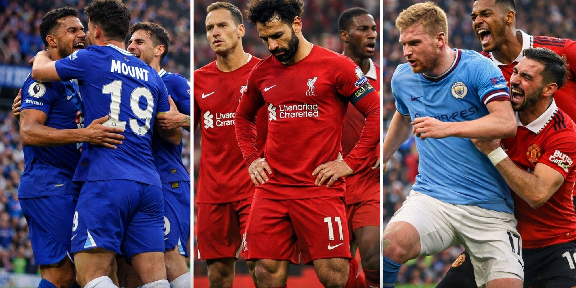 Liga Inggris memanas: Chelsea menang, Liverpool gagal di Anfield, dan Manchester City tumbang di derby. Persaingan kian ketat.