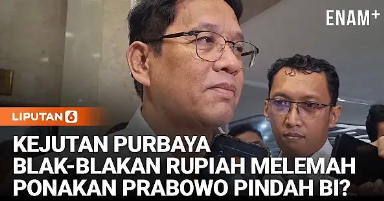 Bursa Deputi Gubernur BI menguat. Menkeu dukung Thomas, bahas independensi BI, rupiah tertekan, dan target ekonomi 6 persen.