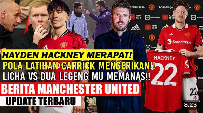 Carrick Effect Manchester United terasa nyata. Mainoo tolak Napoli, MU tekuk Man City, dan siap menantang Arsenal.