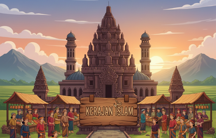Kesultanan Samudra Pasai menjadi pusat dakwah dan perdagangan Islam Nusantara, menyatukan Perlak hingga berpengaruh ke Jawa.