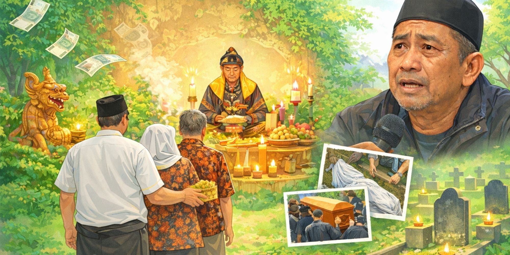 Kisah nyata pesugihan Gunung Kawi: uang datang cepat, tapi berujung kematian beruntun. Pengakuan orang yang pernah mengantar ritual.