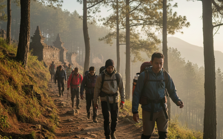 Pendakian Gunung Lawu via Candi Ceto bukan cuma soal puncak. Ada reuni, tawa, jalur terjal, dan cerita sakral di setiap langkah.