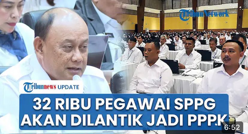 Anggaran Badan Gizi Nasional 2026 Rp268 triliun! Target 6.150 SPPG dikebut dan PPPK tahap 2 mulai 1 Februari 2026.