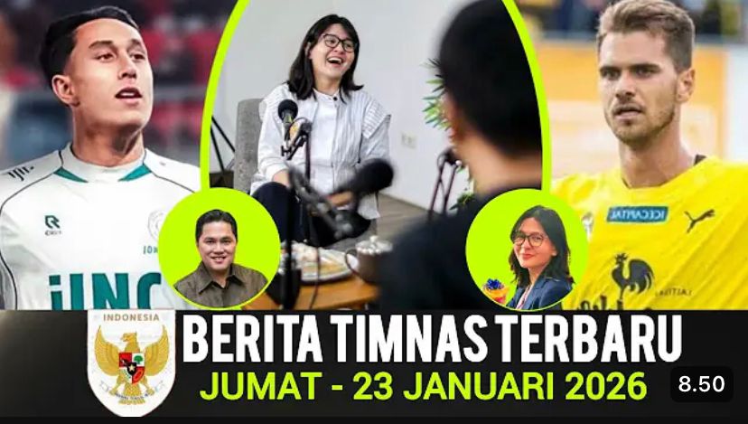 FIFA Series 2026 jadi sorotan. Ratu Tisya yakin Indonesia siap, debut John Heertman, gol perdana Milano Jonathan, Persija agresif.