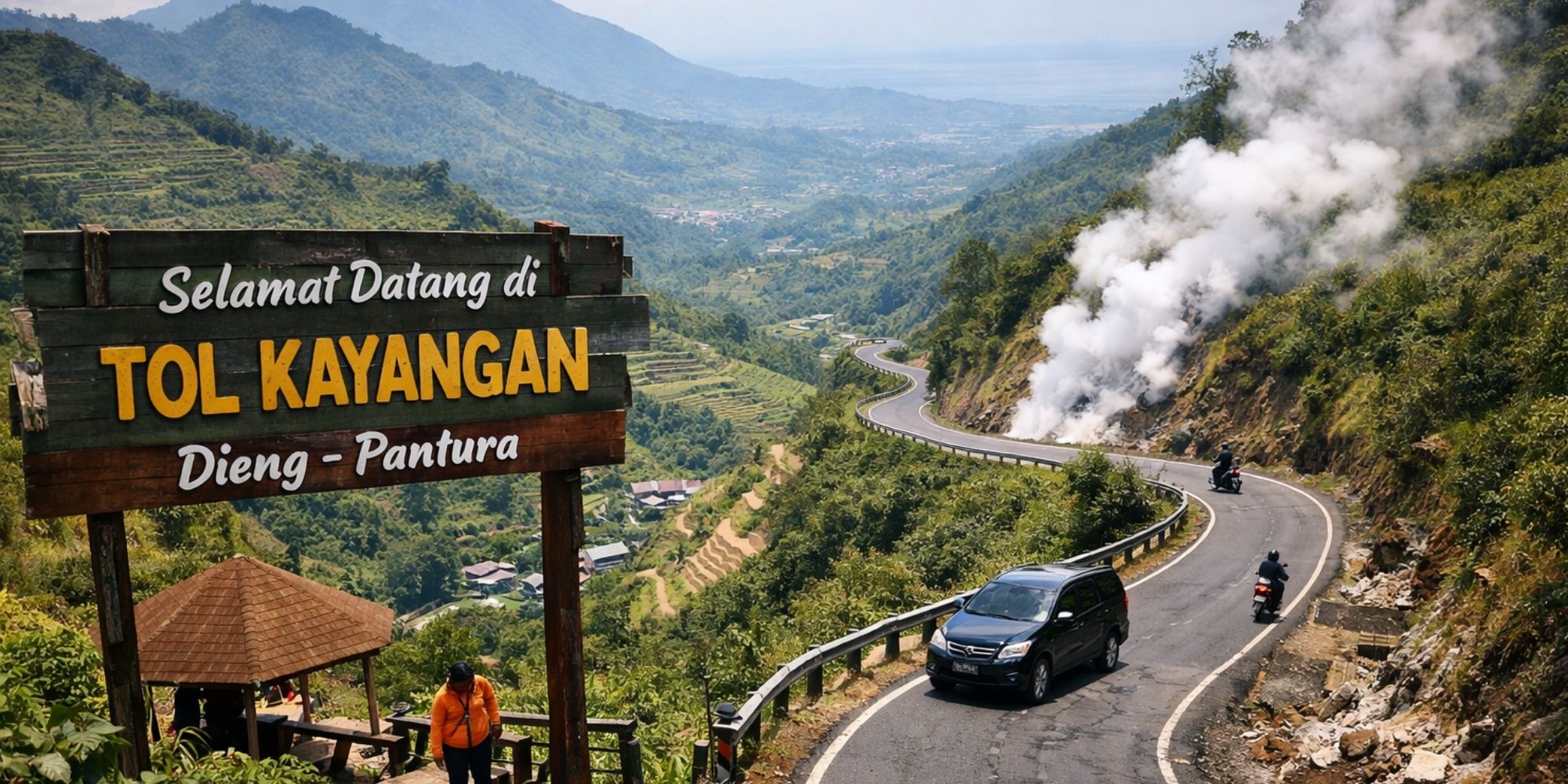 Jalur Tol Kayangan Dieng kembali mencuri perhatian publik setelah sebuah video perjalanan dari Dieng menuju Pantura viral di YouTube. Jalur