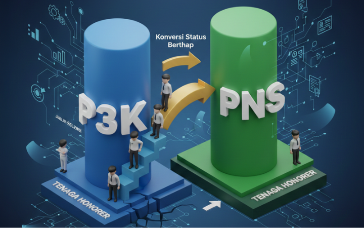 Benarkah P3K diangkat jadi PNS? Simak bocoran lengkap revisi RUU ASN 2025 soal mekanisme konversi, syarat, dan jadwalnya.