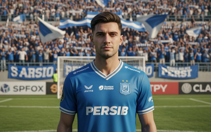 Federico Barba Persib Bandung tiba di Indonesia, jalani medical check dengan lancar, dan siap latihan perdana bersama Maung Bandung.