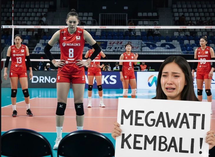 Megawati Hangestri disorot lagi! Red Sparks kalah 5 kali beruntun, dibantai GS Caltex 0-3. Nohran menangis minta Megatron kembali.
