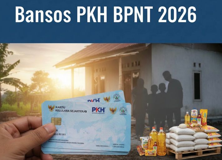 Bansos PKH BPNT 2026 dikabarkan naik 8,6%. PKH bisa Rp10,8 juta/tahun, BPNT Rp2,4 juta. Total KPM bisa Rp13,4 juta!
