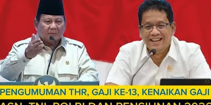 THR ASN 2026 dipastikan cair. Presiden Prabowo siapkan aturan THR, gaji ke-13, dan sinyal kuat kenaikan gaji ASN tahun depan.
