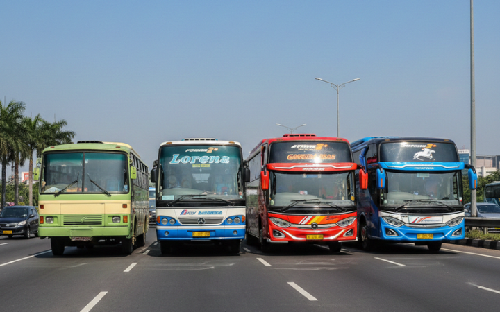 Sejarah karoseri bus Indonesia dari masa ke masa, mulai era 1960-an hingga Jetbus modern 2010-an yang kini mendominasi jalan raya.