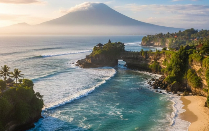22 tempat wisata di Bali paling populer, dari pantai eksotis, pura ikonik, hingga wisata alam dan keluarga yang wajib dikunjungi.