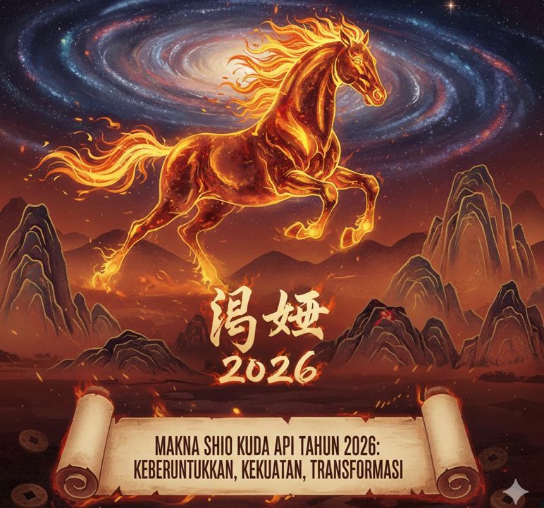 Makna Tahun Kuda Api 2026 menurut astrologi Tionghoa. Fenomena double fire muncul lagi, ini pengaruhnya bagi kehidupan.