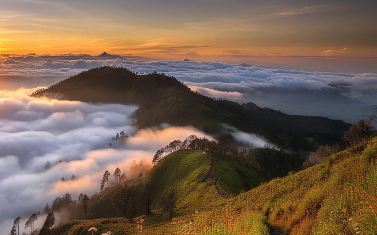 Legenda Gunung Lawu mengisahkan Sunan Lawu dan Kyai Jalak sebagai penjaga gaib yang menilai niat dan perilaku pendaki.