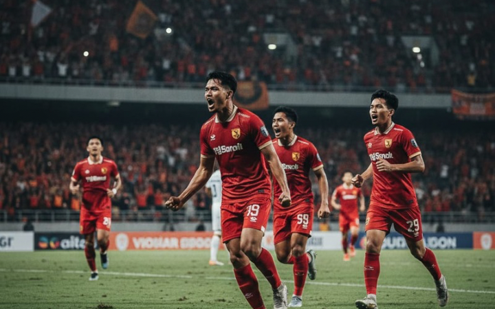 Persija Jakarta menang meyakinkan di putaran kedua Super League 2025-2026. Debut pemain anyar dan transfer agresif jadi sinyal juara.