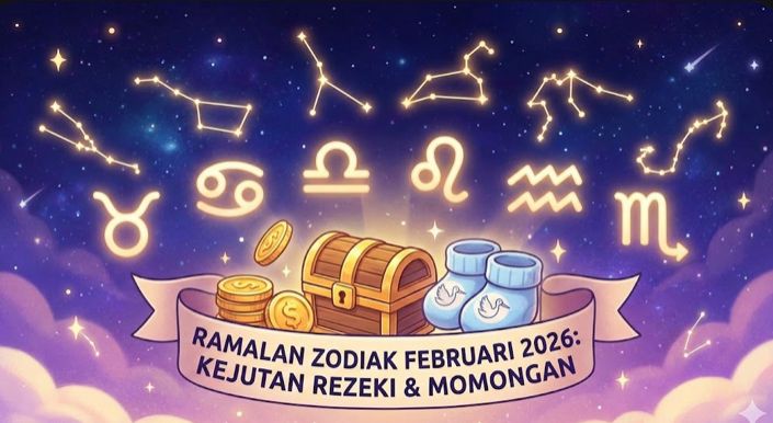 Ramalan zodiak Februari 2026: Taurus, Cancer, Libra, Leo, Aquarius, Scorpio diprediksi dapat kejutan besar soal rezeki & momongan!