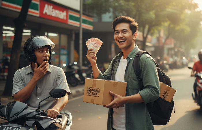 Pengusaha muda Tulungagung Fajar Bayu sukses bangun bisnis online. Tinggalkan Alfamart, modal Rp 1 juta kini ratusan order per hari.