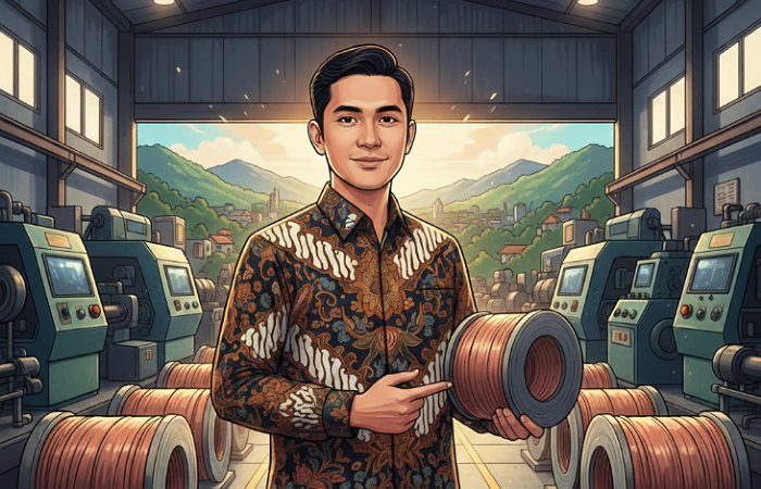 Kisah Muhammad Haikal Azzadin, pengusaha coil sukses asal Tulungagung yang membangun bisnis vape premium hingga dikenal nasional.