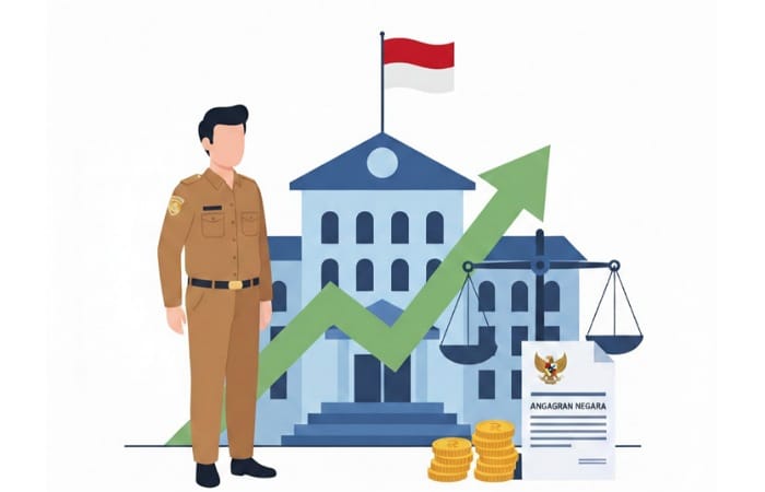 Gaji ASN 2026 dibahas serius pemerintah. Bukan sekadar naik, tapi soal fiskal negara, korupsi, dan arah ekonomi nasional ke depan.