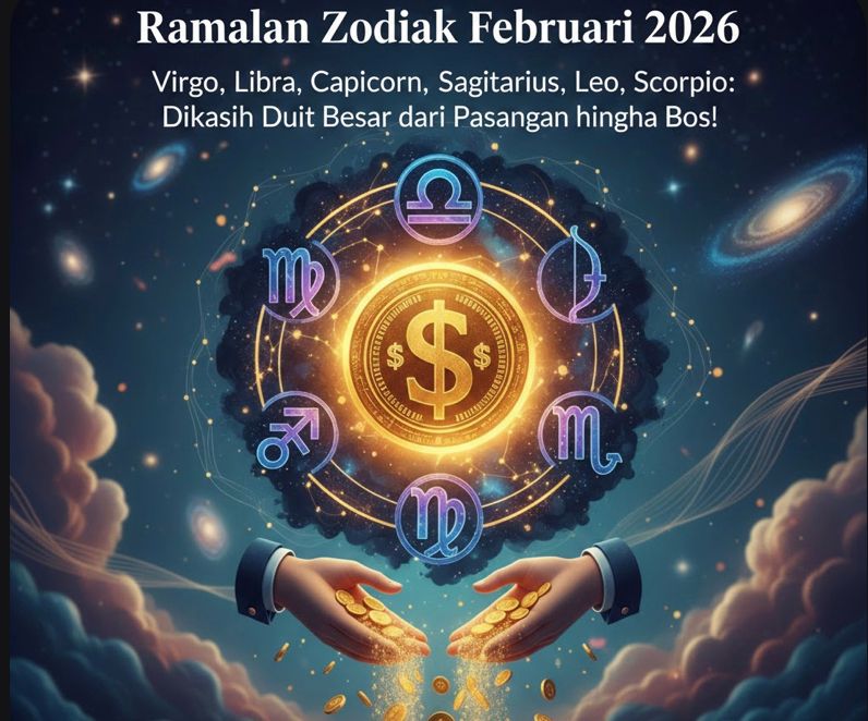 Ramalan zodiak Februari 2026: Virgo, Libra, Capricorn, Sagitarius, Leo, Scorpio diprediksi dikasih duit besar dari pasangan hingga bos!