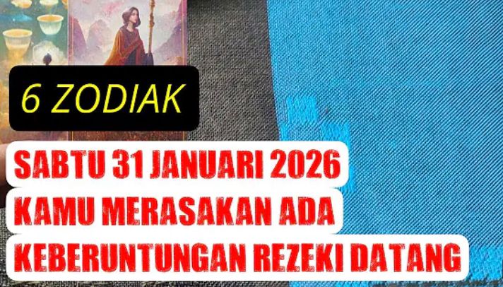 Zodiak beruntung Sabtu 31 Januari 2026: Scorpio, Virgo, Cancer, Aquarius, Pisces, Capricorn disebut hoki dan siap jadi titik balik ke Februari.