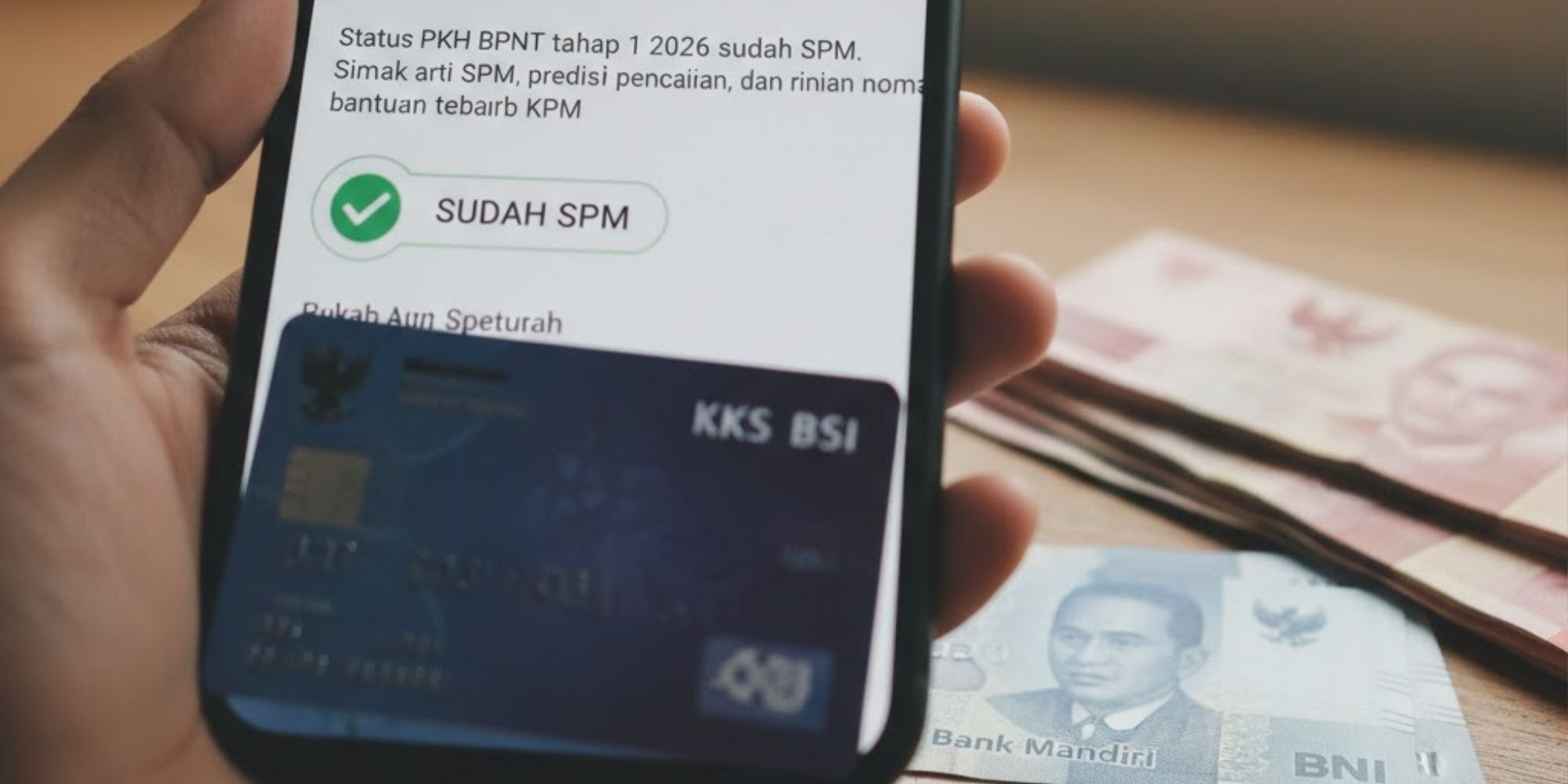 BPNT tahap 1 2026 cair lebih cepat. Saldo Rp600 ribu sudah masuk KKS BSI, Bank Mandiri dan BNI diprediksi segera menyusul.