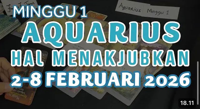 Ramalan zodiak Aquarius 7 hari ke depan: peluang PDKT ramai, rezeki besar datang, tapi ada warning emosi dan fokus.