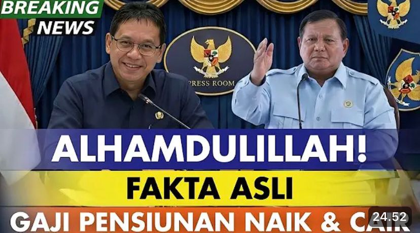 Kenaikan gaji pensiunan PNS 2026 ramai disebut naik 2 digit dan ada rapelan. TASPEN tegaskan belum ada keputusan pemerintah.