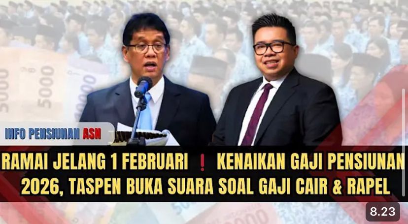 Kenaikan gaji pensiunan 2026 ramai jelang 1 Februari. TASPEN tegaskan belum ada keputusan kenaikan dan rapel, gaji tetap cair.