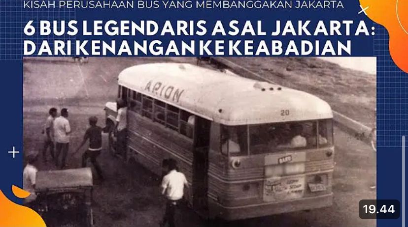 Sejarah PO Bus Arion: berdiri 1969, sempat diambil alih jadi Perum PPD 1979, lalu bangkit lagi di charter dan pariwisata.