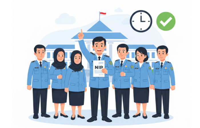 P3K Paruh Waktu resmi dibuka pemerintah. Honorer dapat NIP, gaji minimal setara UMP dan UMK, kontrak fleksibel hingga P3K penuh waktu.