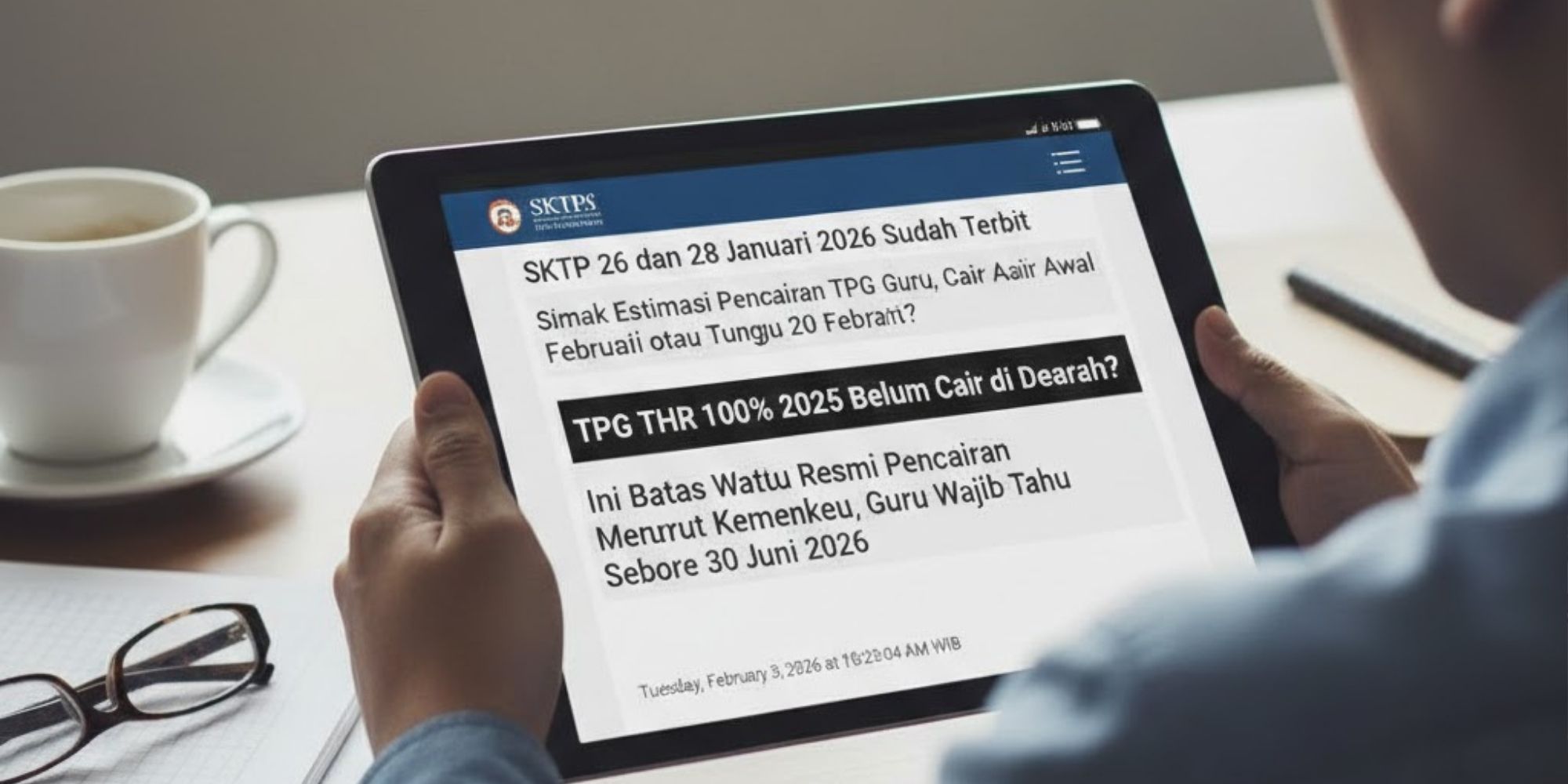 TPG THR 100% 2025 belum cair di daerah? Ini batas waktu resmi pencairan menurut Kemenkeu, guru wajib tahu sebelum 30 Juni 2026.