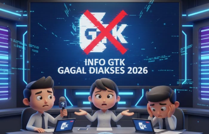 Info GTK gagal diakses di 2026? Ini penyebabnya. Alamat resmi Info GTK berubah, banyak guru masih salah login dan kena error.