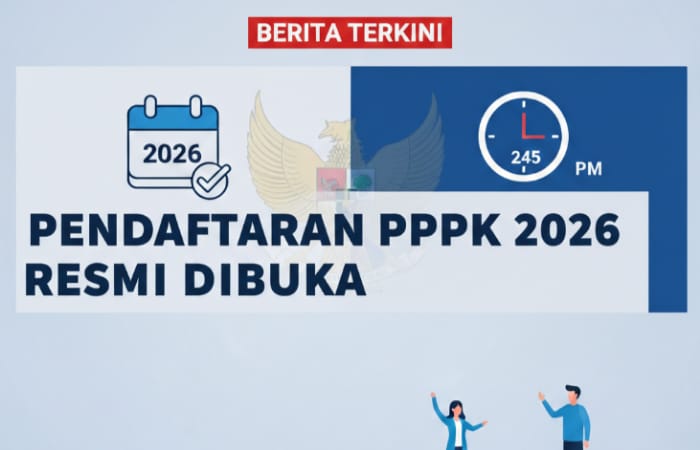 Pendaftaran PPPK 2026 KemenHAM resmi dibuka. Tersedia 500 formasi S1 dan D3 di unit pusat dan kantor wilayah se-Indonesia.