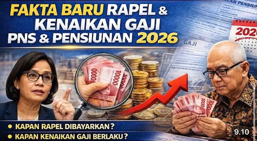Kenaikan gaji pensiunan 2026 disebut naik 12% dan rapel cair Januari. TASPEN Kediri tegaskan belum ada keputusan pemerintah.