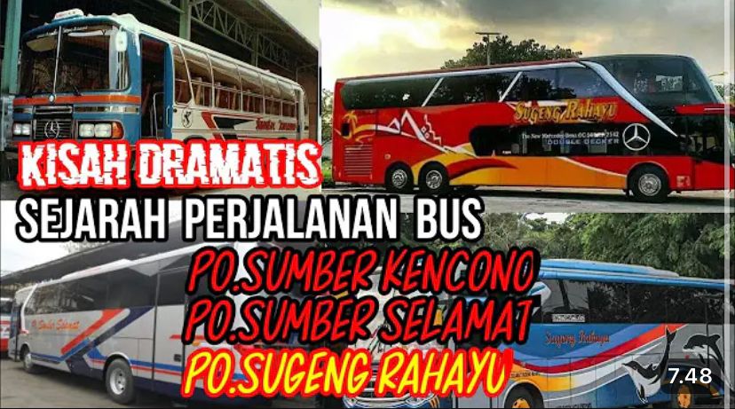 Sejarah PO Sumber Kencono hingga jadi Sugeng Rahayu, dari raja jalanan sampai Sumber Bencana. Ini kisah lengkapnya!